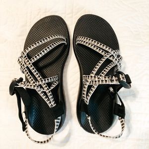 Chaco ZCloud X Panel Black Sandal -Womens Size 10M